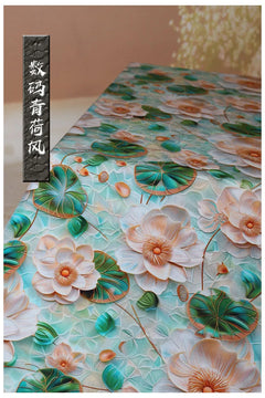 Digital Printed Rayon Fabric Summer By Meters for Women Dress Pajamas Cool Blankets Diy Sewing Soft Smooth Floral Textile Cloth