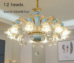 Dining Room Chandelier Light Modern Lighting Bedroom Crystal Lamp Living Lights Nordic Decoration Lamps Home