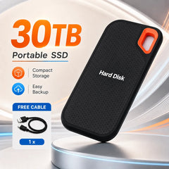 Original Hard Drive External Hard Disk 2TB Portable SSD USB-C Fast Storage Disk for Laptop Mac PC Phone Photo File Backup