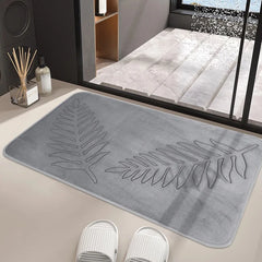 Absorbent Non-Slip Bathroom Rug Memory Cotton Bathrooms Floor Rugs