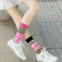 1 Pair Man Women Sock Original AB Tide Socks Colorful Cat Dog Koala Cow Cotton Socks Four Seasons Unisex Socks for Birthday Gift
