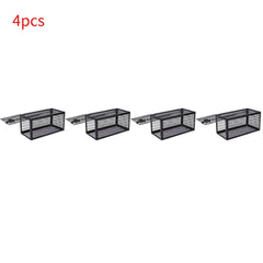 Self-locking Trap Catcher Mouse Rat Bait Mice Live Box Mice Trap Cage Reusable Catch Rat Implement Trap Rat Cage Iron Cage