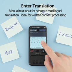 MSAI T20 Portable Translator 15 Offline Languages 98% Accuracy Tow-Way Realtime 160 Online Translation for Travel Business