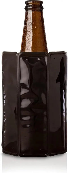 Rapid Ice Wine Bottle Cooler Reusable & Elegant Chill Cooler with Sleeve & Refrigerant Gel Iceless Chiller for Champagne Beer