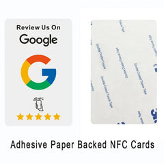 Google Reviews NFC Cards Boost Your Reviews PVC Material Durable