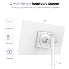 32 Inch Portable Smart Touchscreen TV Android 13 LCD Full HD Camera Battery Travel Exhibition Event Promotion Screen