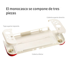 2023 New Switch OLED Case Game Console All-in-One Case Surface Silicone Oily Grip Color Clash