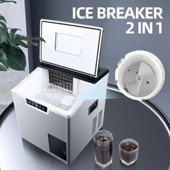 Automatic Commercial Ice Maker Crusher Portable Electric Ice Machine Iijsklontjes Snow Maker Machine