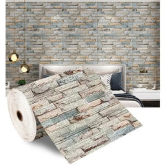 3D Foam Brick Wall Panels Stickers Self Adhesive Waterproof Living