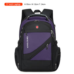 2026 Waterproof 17/20 Inch Laptop Backpack Men Airplane Travel Everyday Backpacks Women Oxford Rucksack Male School Bag Mochila