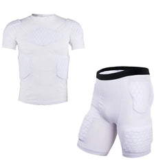 Sports Honeycomb Anti-Collision Suit Anti-Collision T-Shirt Shorts Football Cycling Sports Protective Gear