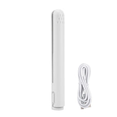 Heating Straightening Iron Mini 2 in 1 Hair Straightener USB Ceramics Heating Straightening Curling Flat Iron