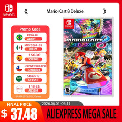 Nintendo Switch Game Deals Mario Kart 8 Deluxe Support 13 Languages TV Tabletop Handheld for Switch OLED Lite Console