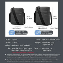 Tigernu HOT SELLING Bags For Men Messenger Bag Casual Shoulder Pack Male Crossbody Bolsa Mini Bag Sling Bags Ipad Travel Package