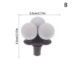 Muscle Massager Heads Percussion Massage Replacement Parts for Fascia Massage  Deep Relaxation for Athletes and Home