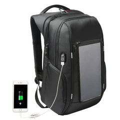 6.4W 9w solar charging power supply backpack with mobile power supply USB charger