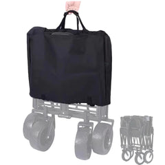Camping Cart Folding Wagon Cover Storage Bag Dustproof Waterproof and