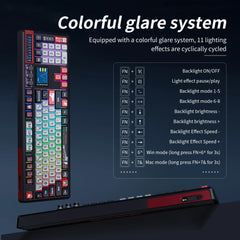 SKYLOONG GK104 Pro Wireless Mechanical Keyboard 100% Custom Keyboard Hot-Swapp Low-noise Switch for PC Gamer Office Accessories