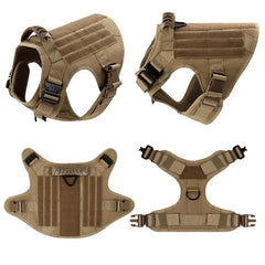 Large Dog Harness Pet German Shepherd Training Vest Tactical Medium Dog Harnesses Hunting For Dogs Accessories