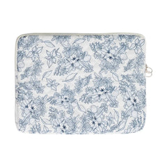 11/13/15 Inch Laptop Sleeve Quilted Laptop Bag Coquette Floral Laptop