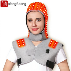 660nm Red Light Heating Vest Shoulder Wrap Massager with 294 Lamp Beads, Eases Joint Discomfort & Shoulder Back Fatigue