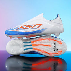 New Men Football Boots Non-Slip Boys Sneakers Soccer Shoes Grass Cleats High-quality Match Outdoor Hot-selling High-top Light