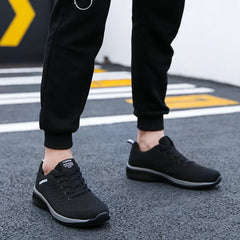 Athletic Shoes for Men Shoes Sneakers Black Shoes Casual Knit Sneakers