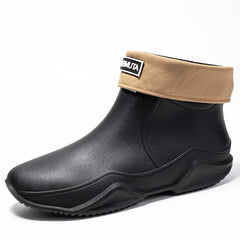 2026 new Low-cylinder Rain Shoes for Men and Women: Outdoor Fishing Waterproof Shoes, Stylish Style for Outdoor Wear, Rain Boots