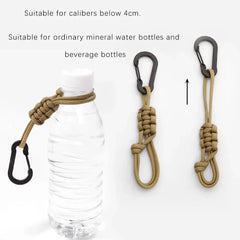 Outdoor Multifunctional Water Bottle Buckle, Kettle Buckle, Umbrella Rope Buckle, Hat Bbuckle, Mineral Water Universal Keychain
