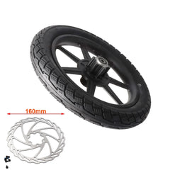 Electric Scooter 14 inch Front Wheel 14x2.125/54-254 Tire Inner Tube with Brake Disc For E-bike Folding Bicycles Tricycle Bike