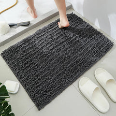 1 Piece Bathroom Carpet Bath Mat, Non-Slip Super Thick Lotus Pine Soft