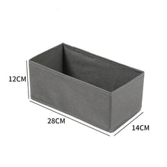 Foldable Drawer Organizers Underwear Storage Box Home Bra Socks Leggings Belts Ties Storage Organizers Box Closet Organization