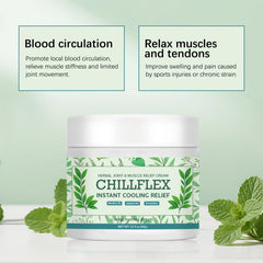 Muscle & Joint Cooling Balm - Herbal Menthol Formula for Instant Relief from Discomfort & Strain.