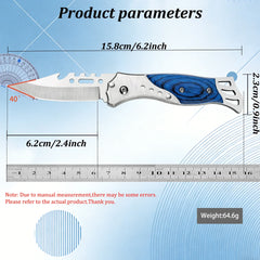 1/2/3/4/5PCS,Folding Utility Cutter Multifunction Knife Sharp Blade Lightweight for Daily Office Home DIY Craft Package Opening