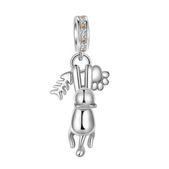 925 Sterling Silver Fashion Bee Honey Jar Sunflower Autumn Series