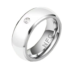 1PC NFC Smart Finger Ring Intelligent Wear Connect Android Phone Equipment Rings Fashion Jewelry Size 6/7/8/9/10/11/12