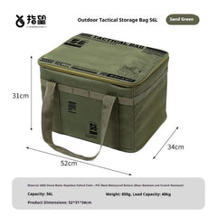 30l/42l/56l Insulated Waterproof Tactical Camping Bag Foldable Outdoor