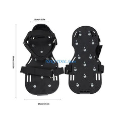 L8RC Professional Gardening Spikes Shoes Spiked Shoes For Effortless Lawn Oxygenation