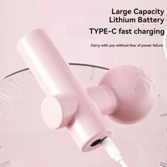 Mini Massage Gun Fascia Machine Muscle Relaxation Vibrating Gun