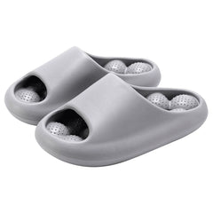 TZLDN Ergonomic EVA Unisex Bathroom Slippers Water-Leakage-Proof Massage Indoor Slippers Comfortable Breathable Casual Slippers
