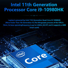 Intel Core i9 10980HK 15.6 Gaming Laptop 8C16T 2.4 5.3GHz 32GB RAM 2TB SSD Fingerprint WiFi6 4K Ultrabook Pro Max Fast