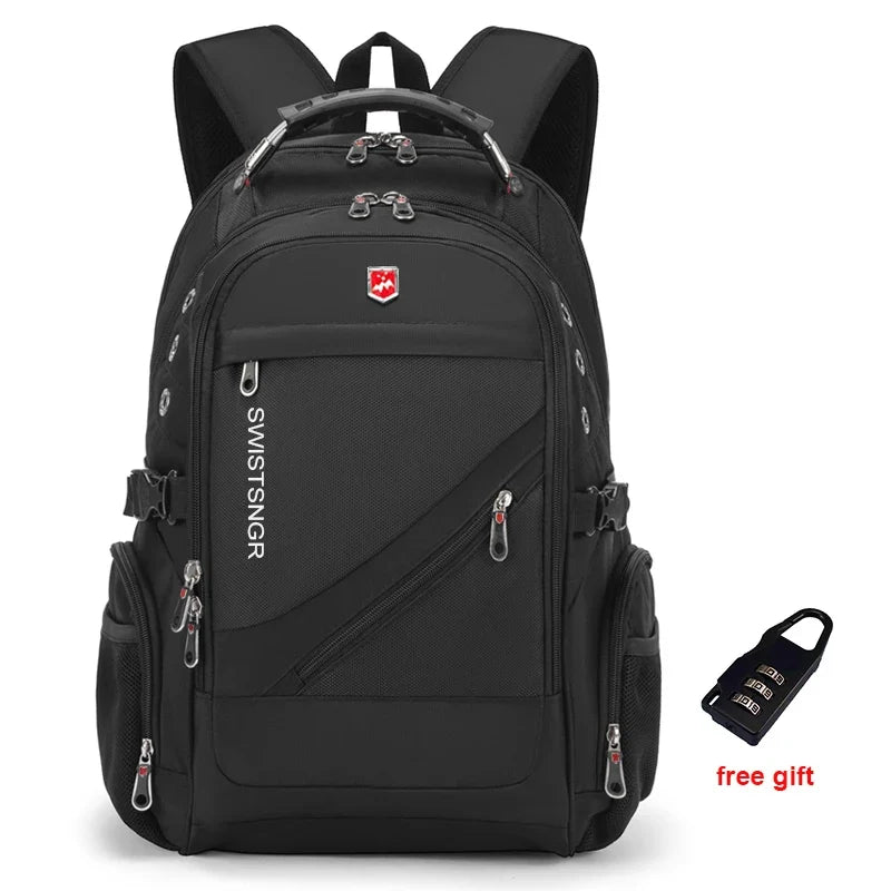2026 Waterproof 17/20 Inch Laptop Backpack Men Airplane Travel Everyday Backpacks Women Oxford Rucksack Male School Bag Mochila