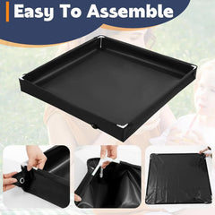Camping Shower Tent Floor Base Outdoor Tent Shower Tray Folding Shower