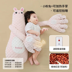 Baby Soothing Palm Patting Sleep Aid, Anti-Startle Sleep Pillow for Babies, Patting and Comforting Pillow