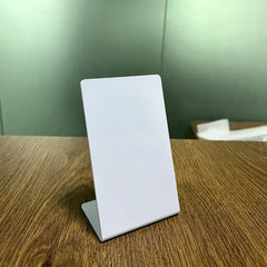 NFC White Black Blank Pattern 13.56MHz NFC215 chip 504Bytes Patternless Social media RFID NFC Google Review stand display