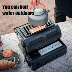 Multifunctional Gas Camping Stove Outdoor Heater Portable Hand Warmer For Survival Hiking Fishing Tent Caravan Emergency Heating