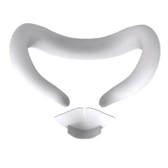 Silicone VR Face Cover for Meta Quest 3 Silicone Eye Mask Sweatproof Mask Face Cushion Replacement for VR Glasses Accessories
