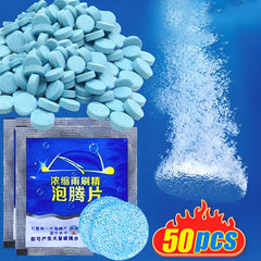 50pcs Car Effervescent Washer Tablet Auto Glass Washing Tablet Car