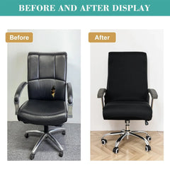 Stretch Spandex Office  Chair Covers Anti-dirty Computer Seat Chair Cover Removable Slipcovers