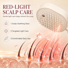 Electric Spray Air Cushion Comb for Women Retractable Hair Massage Brush for Thick Fine Curly Hair Electric Steam Brush for Hair